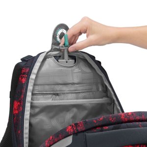 Školní batoh coocazoo PORTER, Broken Black, AGR certifikát