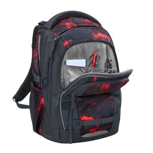 Školní batoh coocazoo PORTER, Broken Black, AGR certifikát