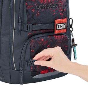 Školní batoh coocazoo PORTER, Broken Black, AGR certifikát