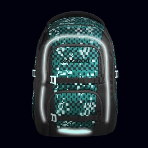 Školní batoh coocazoo PORTER, Pixel Blox, AGR certifikát