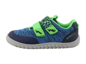 Dětské celoroční boty Lurchi 84L0023006 BLUE-LIME