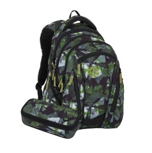 Bagmaster BAG 26 A studentský set – zeleno-šedý