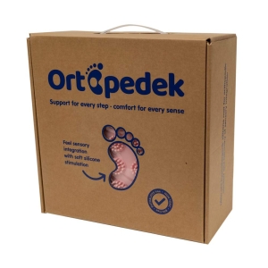 Sada 16 silikonových senzorických podložek Ortopedek