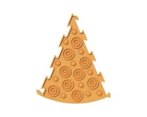 Sada 9 silikonových senzorických podložek Ortopedek s Pop-It efektem