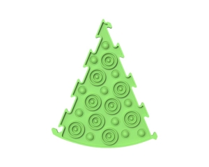 Sada 9 silikonových senzorických podložek Ortopedek s Pop-It efektem