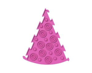 Sada 9 silikonových senzorických podložek Ortopedek s Pop-It efektem