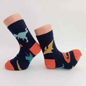 Ponožky Trepon Saurus bambus tm. modrá