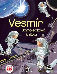 JiriModels - Velká samolepková knížka - Vesmír