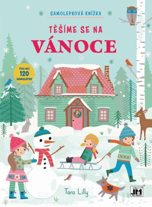 Samolepková  knížka - Těšíme se na Vánoce