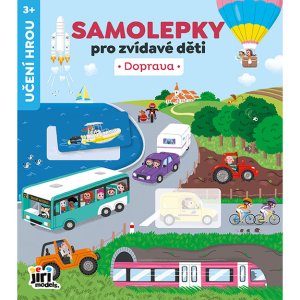 Samolepky pro zvídavé děti - doprava