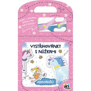 Vystřihovánky s nůžkami - Jednorožci