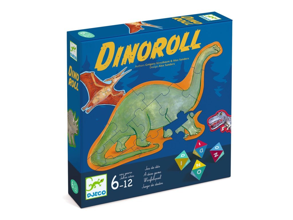 Kostková hra DJECO Dinoroll