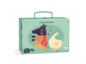 DJECO Hra v kufříku Husa a Člověče nezlob se