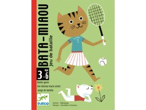 DJECO Karetní hra Bata - Mňau