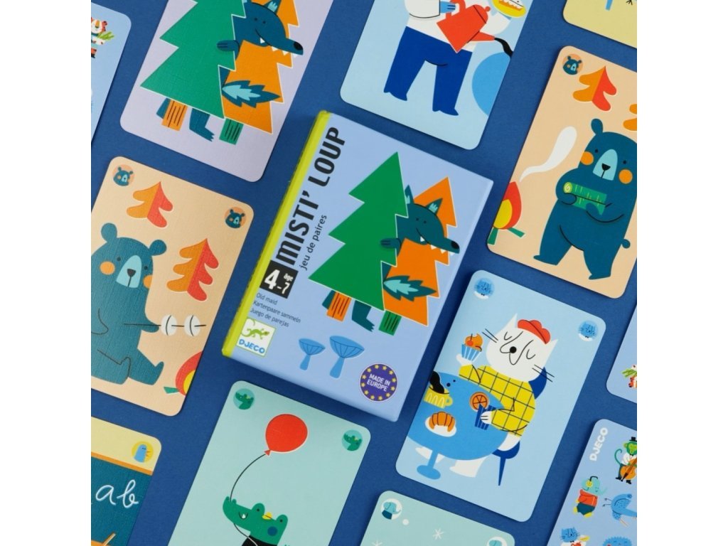DJECO Karetní hra Misti'Loup