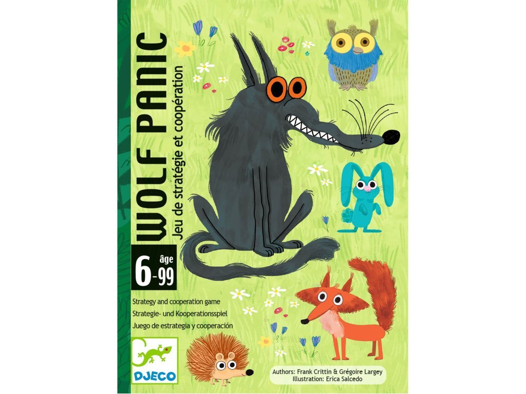 DJECO Karetní hra WolfPanic