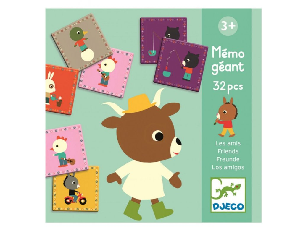 DJECO Pexeso Kamarádi v akci