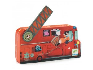 DJECO Puzzle Hasičské auto - 16 pcs