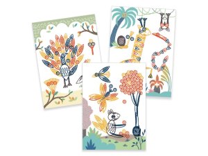 DJECO Razítkovací sada Překvapivá zvířátka