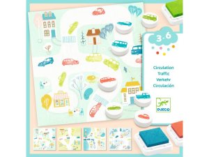 DJECO Razítkovací set Auta