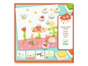 DJECO Razítkovací set Květiny