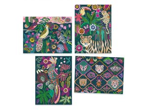 DJECO Vyškrabávací obrázky Rococo