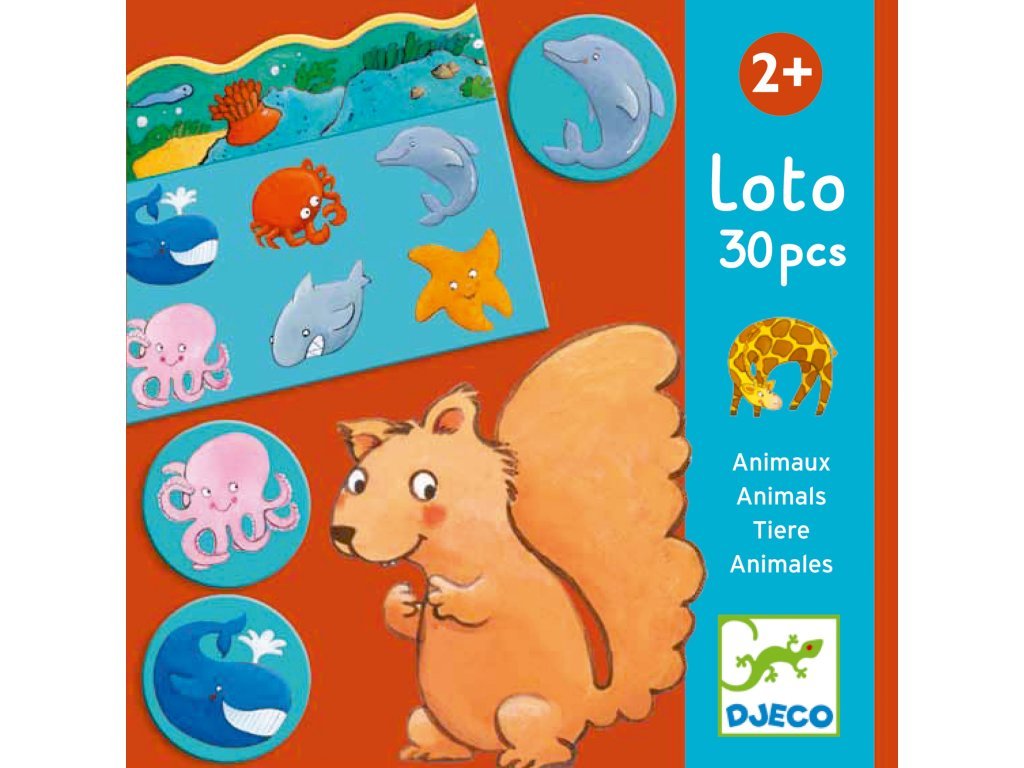 DJECO Zvířátkové loto