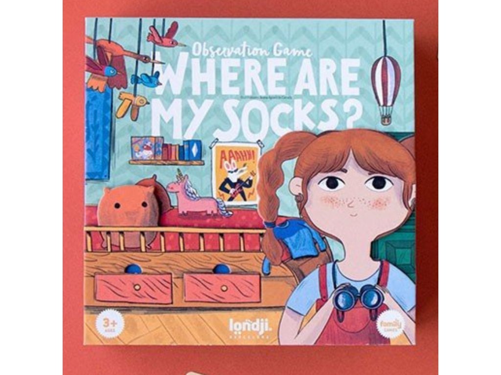 LONDJI Stolní hra - Where are my socks