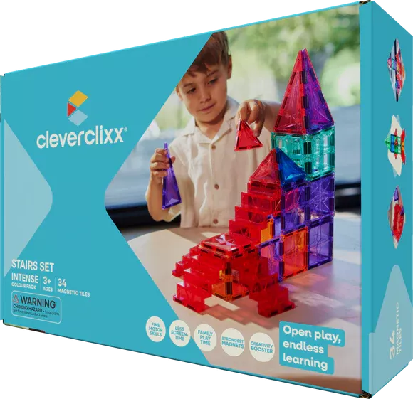 Cleverclixx-Stairs Set Intense | 34 pieces