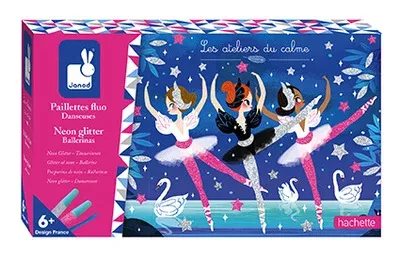 Barevný písek se třpytkami Baletka Midi 6+