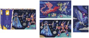 Barevný písek s třpytkami Hrdinové od 6 let