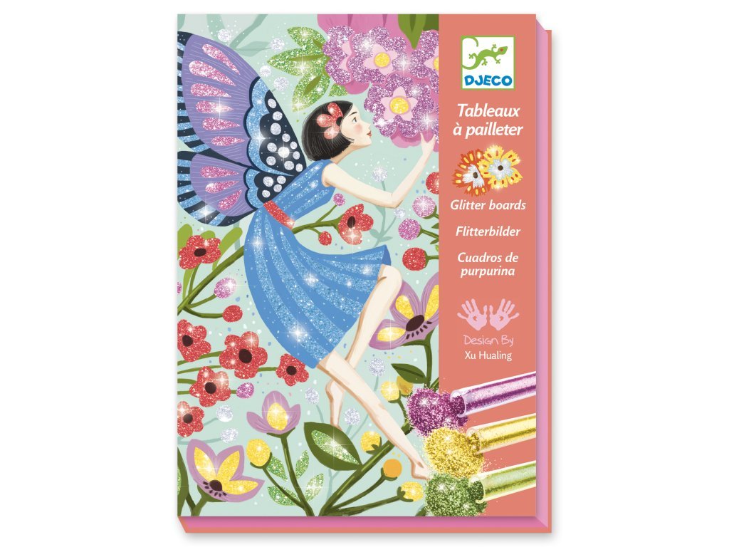 DJECO Pískování třpytivé Kouzelné víly