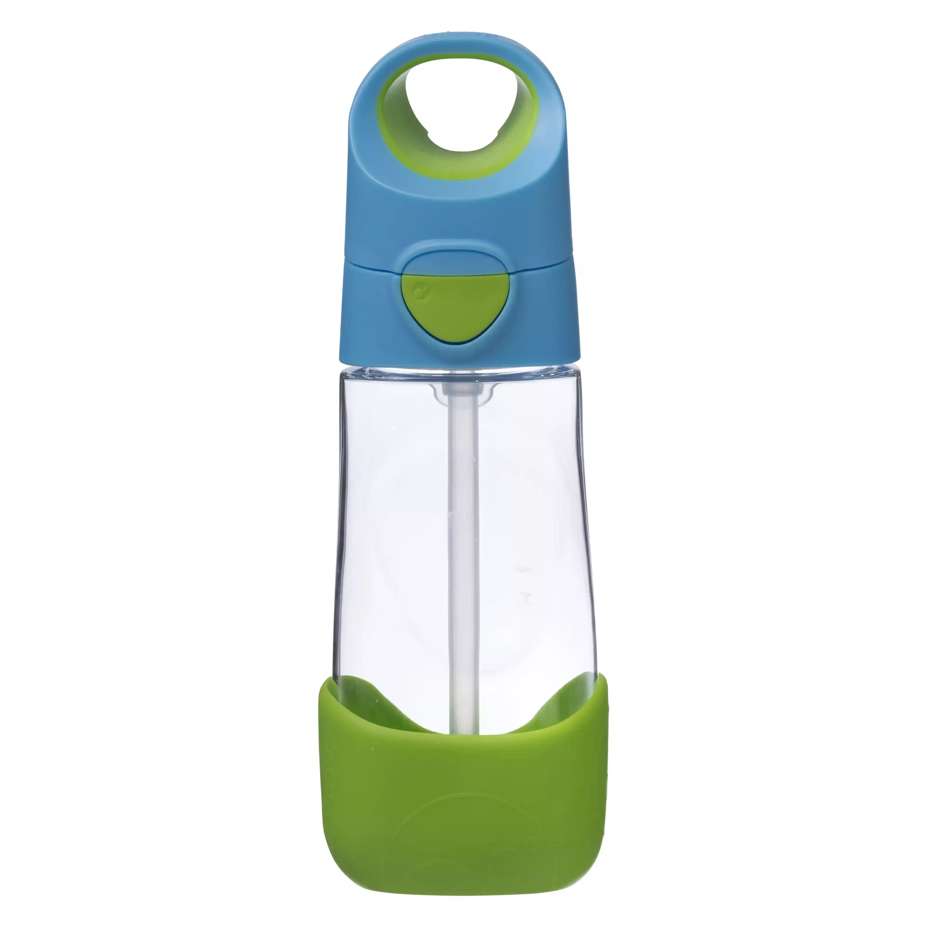 b.box 220 Lahev na pití s brčkem 600 ml - modrá/zelená