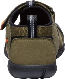 Dětské sandály Keen  Seacamp II CNX children dark olive/gold flame