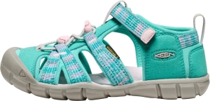 Dětské sandály Keen Seacamp II CNX children bright aqua/giggle pink