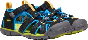 Dětské sandály Keen Seacamp II CNX children black/brilliant blue