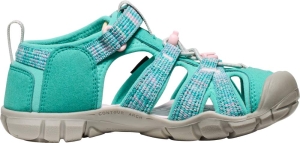 Dětské sandály Keen Seacamp II CNX youth bright aqua/giggle pink