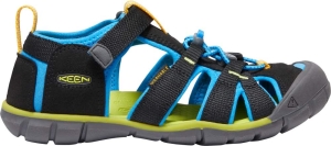 Dětské sandály Keen Seacamp II CNX youth black/brilliant blue