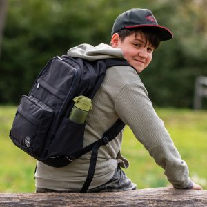 Černý studentský batoh  Topgal SANY 26043