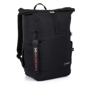 Černý rolltop batoh Topgal EZRA X 26059