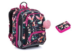 Školní aktovka Čarovný les Topgal BEBE 26002 SET SMALL