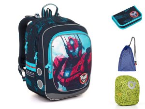 Lehký batoh s robotem ENDY 25075 SET LARGE