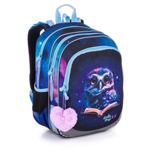 Školní batoh Sova  Topgal ELLY 25005 SET SMALL