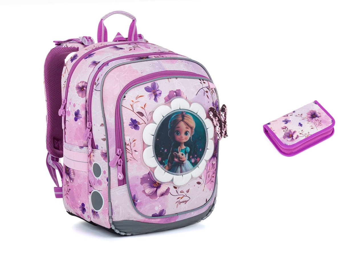 Školní batoh Kouzelná víla Topgal ENDY 26003 SET SMALL