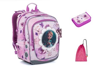 Školní batoh Kouzelná víla Topgal ENDY 26003 SET MEDIUM