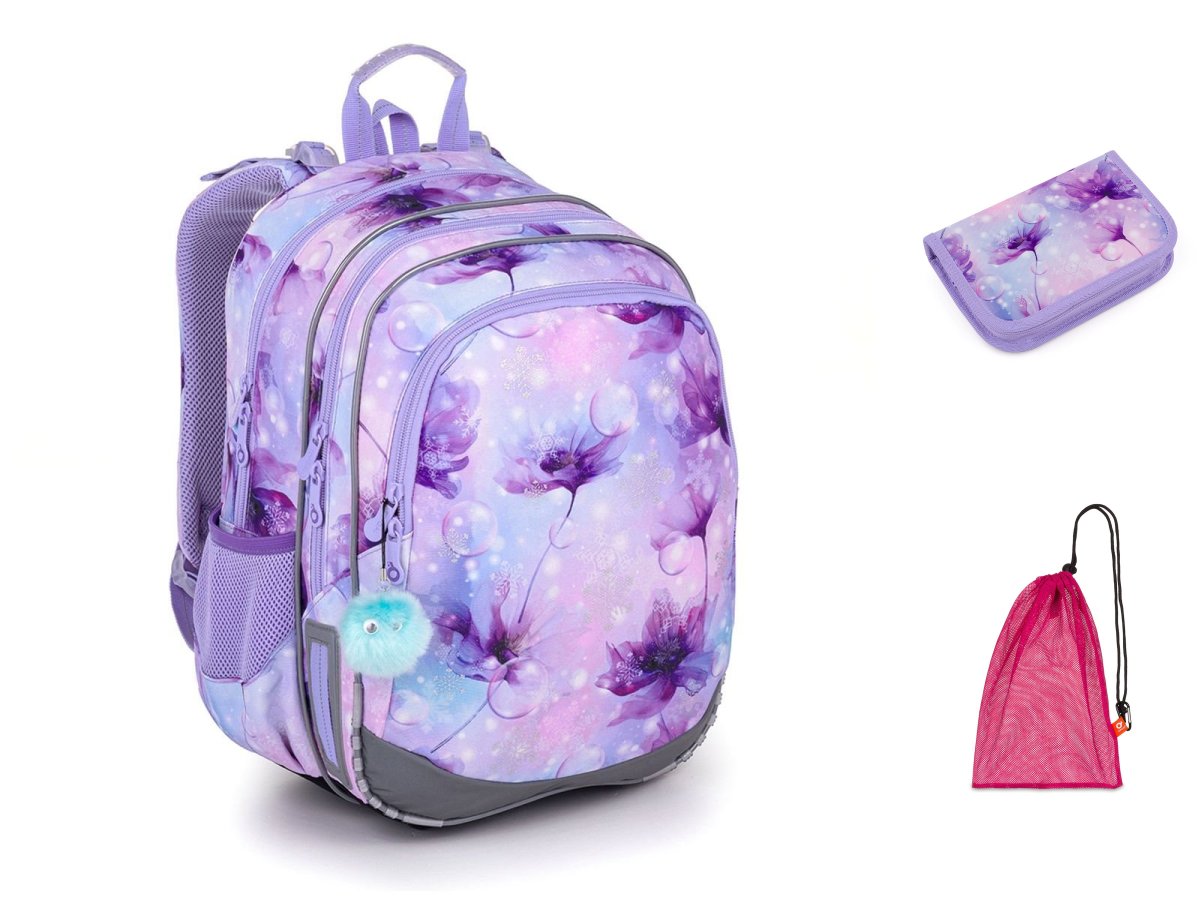 Školní batoh Ledové království Topgal ELLY 24050 SET MEDIUM