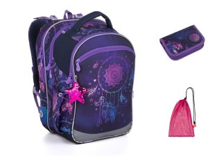 Školní batoh Lapač snů Topgal COCO 25006 SET MEDIUM