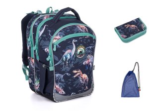 Školní batoh Dinosauři Topgal COCO 25016 SET MEDIUM