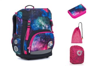 Lehká aktovka vesmír Topgal KIRA 26004 SET LARGE