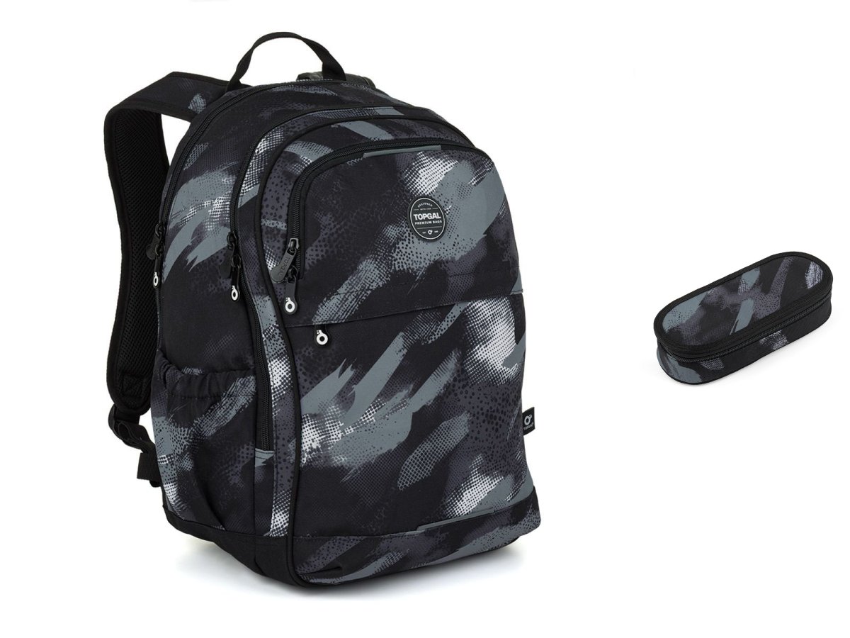 Studentský batoh Urban Camouflage Topgal RONY 26040 SET SMALL